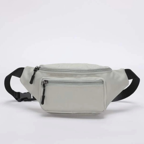 💙 Women’s Nylon Double Front Pockets Adjustable Strap Fanny Pack - Picture 2 of 8